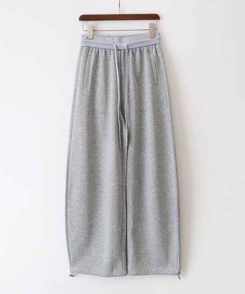 SpRay（スプレイ）の「【トレンド感◎/こなれカジュアル】スタッズ付スウェットパンツ（スウェットパンツ・レディース・グレー/オートミール/アイボリー・FREE）」の22枚目の写真