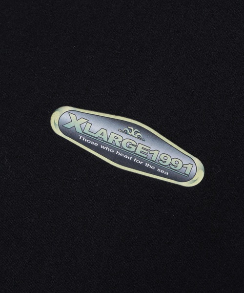 XLARGE(エクストララージ)の「EMBLEM S/S TEE(Tシャツ/カットソー・メンズ・ブラック/ホワイト/ブラウン・S/M/L/XL)」の6枚目の写真