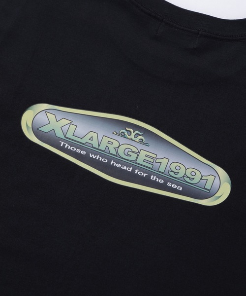 XLARGE(エクストララージ)の「EMBLEM S/S TEE(Tシャツ/カットソー・メンズ・ブラック/ホワイト/ブラウン・S/M/L/XL)」の5枚目の写真