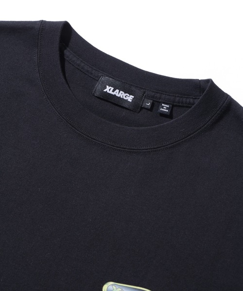 XLARGE(エクストララージ)の「EMBLEM S/S TEE(Tシャツ/カットソー・メンズ・ブラック/ホワイト/ブラウン・S/M/L/XL)」の4枚目の写真