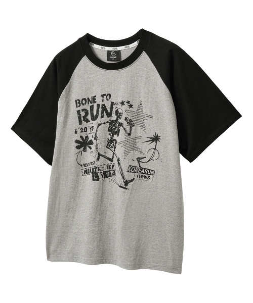 MOZMOZ（モズモズ）の「ボントゥラン レグラングラフィック 半袖Tシャツ グレー（Tシャツ/カットソー・レディース・その他・XL/L/M）」の3枚目の写真