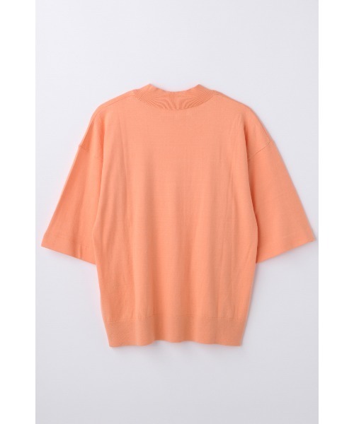 ENFOLD（エンフォルド）の「WIDE-SLEEVES T-SHIRT（Tシャツ/カットソー・レディース・ブラック/ライトイエロー/オレンジ系その他・38）」の6枚目の写真