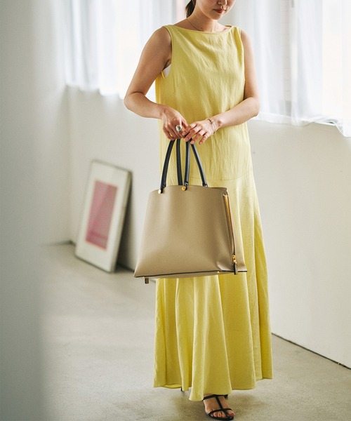 E'POR（エポール）の「【E'POR】【WEB限定】Y BAG Medium+/A4対応・通勤（トートバッグ・レディース・キナリ/ベージュ/ブルー系その他4・FREE）」の19枚目の写真