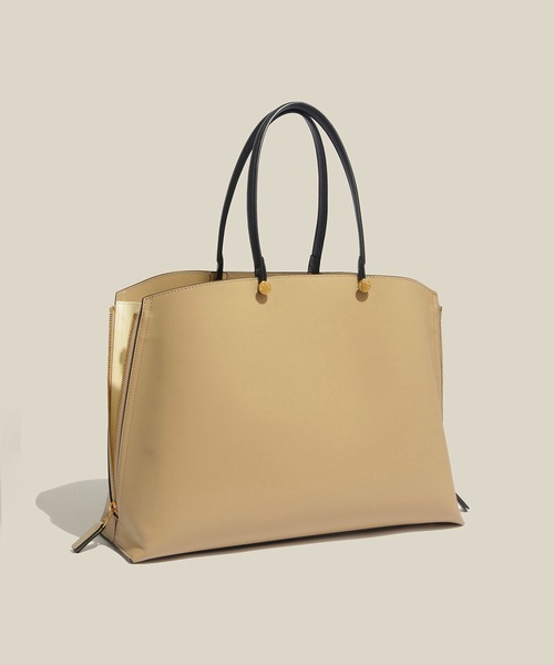 E'POR（エポール）の「【E'POR】【WEB限定】Y BAG Medium+/A4対応・通勤（トートバッグ・レディース・キナリ/ベージュ/ブルー系その他4・FREE）」の8枚目の写真