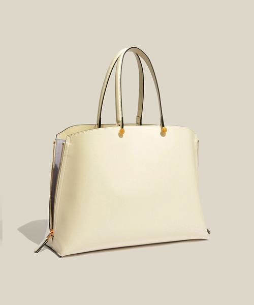 E'POR（エポール）の「【E'POR】【WEB限定】Y BAG Medium+/A4対応・通勤（トートバッグ・レディース・キナリ/ベージュ/ブルー系その他4・FREE）」の10枚目の写真