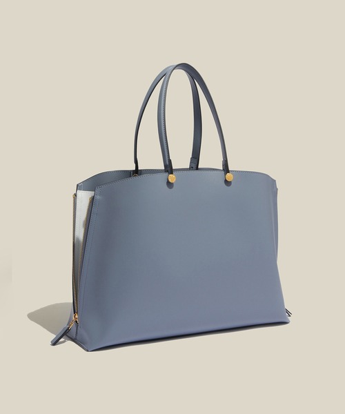 E'POR（エポール）の「【E'POR】【WEB限定】Y BAG Medium+/A4対応・通勤（トートバッグ・レディース・キナリ/ベージュ/ブルー系その他4・FREE）」の4枚目の写真