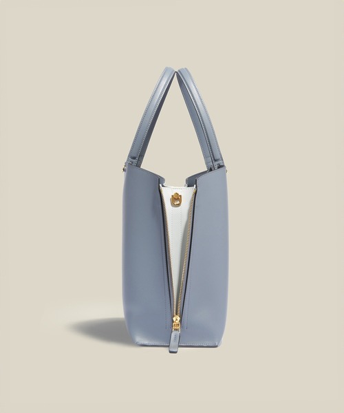 E'POR（エポール）の「【E'POR】【WEB限定】Y BAG Medium+/A4対応・通勤（トートバッグ・レディース・キナリ/ベージュ/ブルー系その他4・FREE）」の5枚目の写真