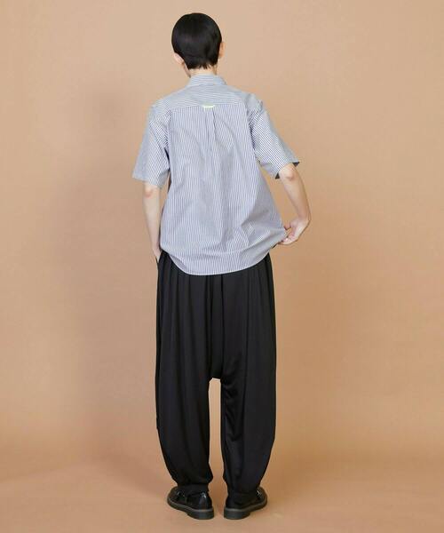 FRAPBOIS(フラボア)の「ウェーピーシャツ(シャツ/ブラウス・レディース・ブルー/グリーン・2/1)」の18枚目の写真