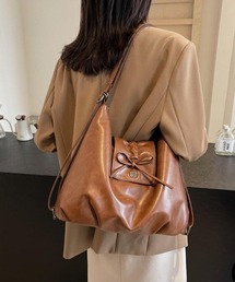 2WAY レザー ショルダーバッグ