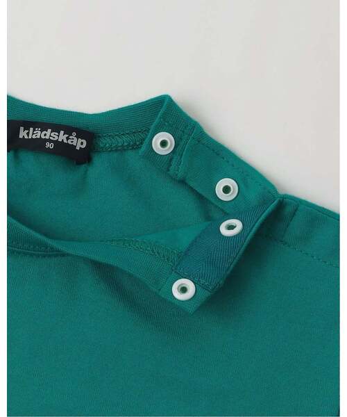 kladskap（クレードスコープ）の「【大好評につき再入荷】蓄光深海魚刺しゅう半袖Tシャツ【接触冷感・吸水速乾】（Tシャツ/カットソー・キッズ・ブルーグリーン/ブラック・120cm/100cm/110cm/130cm/90cm）」の5枚目の写真