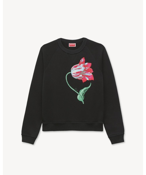 KENZO(ケンゾー)の「'KENZO Tulip' スウェット イン コットン(スウェット・レディース・ブラック系その他5・MEDIUM/SMALL/X-SMALL)」の6枚目の写真