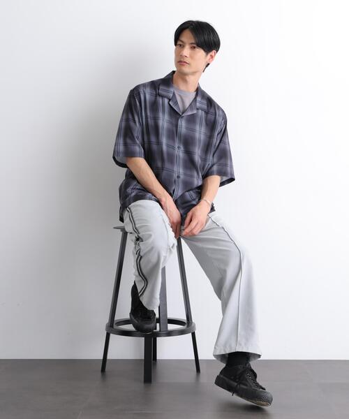 NANO universe（ナノユニバース）の「NORMANBROS/NORMANBROS別注 トラックパンツ（その他パンツ・メンズ・グレー/ライトグレー/ベージュ・L/M）」の16枚目の写真