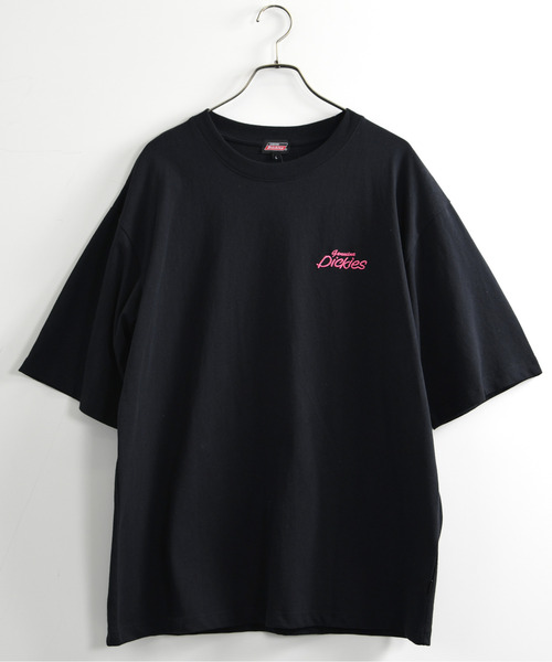 Dickies(ディッキーズ)の「【neos】GENUINE DICKIES ジェニュイン ディッキーズ バック刺繍 ビッグロゴ ハーフスリーブ Tシャツ メンズ レディース ユニセックス(Tシャツ/カットソー・メンズ・ブラック系1/ホワイト系1/ホワイト系2/ブラック系2・MEDIUM/LARGE/X-LARGE)」の9枚目の写真