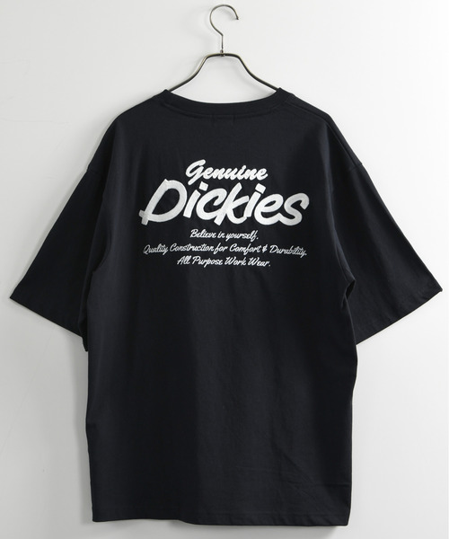 Dickies(ディッキーズ)の「【neos】GENUINE DICKIES ジェニュイン ディッキーズ バック刺繍 ビッグロゴ ハーフスリーブ Tシャツ メンズ レディース ユニセックス(Tシャツ/カットソー・メンズ・ブラック系1/ホワイト系1/ホワイト系2/ブラック系2・MEDIUM/LARGE/X-LARGE)」の12枚目の写真