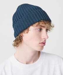 GRILLO（グリーロ）の「＜GRILLO＞リネン ニット キャップ（ニットキャップ/ビーニー）」