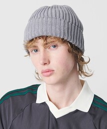GRILLO（グリーロ）の「＜GRILLO＞リネン ニット キャップ（ニットキャップ/ビーニー）」