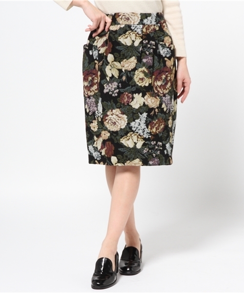 Miimu Cirsium Japonicum ミイム サーシアム ジャポ二カム の タックセミタイトsk スカート Wear