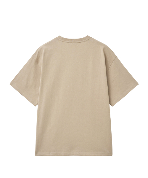 YALE（イェール）の「クルーグラフィックTシャツ_ベージュ（Tシャツ/カットソー・レディース・その他・SMALL/MEDIUM/LARGE/X-LARGE）」の2枚目の写真