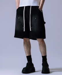 ワイドバギー デニムペインターパンツ
