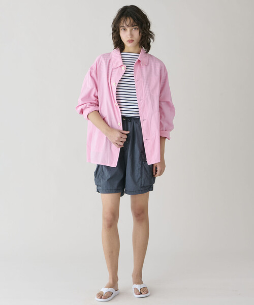WILD THINGS（ワイルドシングス）の「WILD THINGS | 〈別注〉 ダブルダイナイロン カーゴショーツ WOMEN（その他パンツ・レディース・ブラック/オリーブ・S/XS）」の3枚目の写真