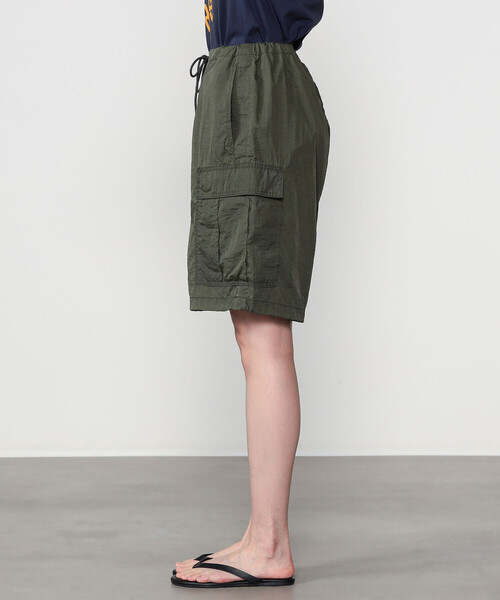 WILD THINGS（ワイルドシングス）の「WILD THINGS | 〈別注〉 ダブルダイナイロン カーゴショーツ WOMEN（その他パンツ・レディース・ブラック/オリーブ・S/XS）」の15枚目の写真