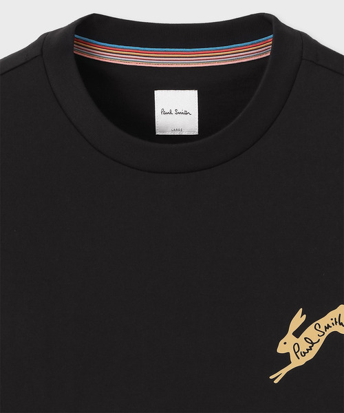 Paul Smith(ポールスミス)の「"Rabbit Logo" 半袖Tシャツ / 163502 919T(Tシャツ/カットソー・メンズ・ブラック/チェリーレッド/ホワイト・XX-LARGE/X-LARGE/LARGE/MEDIUM/SMALL)」の12枚目の写真