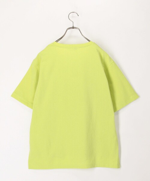 fredy couleur(フレディクルール)の「ドライタッチ天竺ヘンリーネックパール釦Tee(Tシャツ/カットソー・レディース・チャコールグレー/オフホワイト/グレイッシュベージュ/ライム・38)」の8枚目の写真
