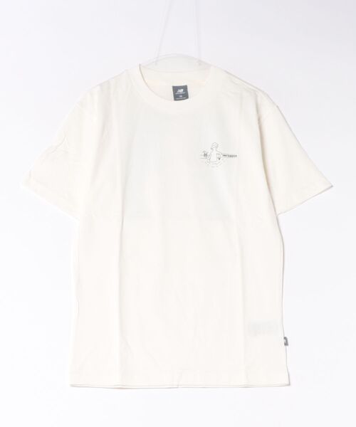 NEW BALANCE(ニューバランス)の「New Balance ニューバランス M ファウンテンT ショートスリーブ MT61J9ICSST SST(Tシャツ/カットソー・メンズ・ホワイト・XX-LARGE/X-LARGE/MEDIUM/LARGE/SMALL)」の1枚目の写真