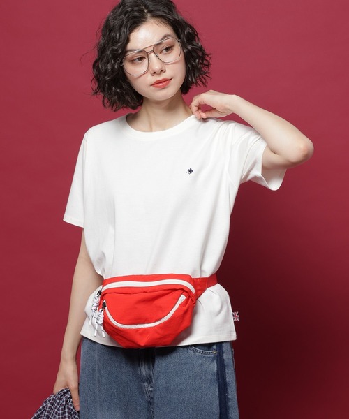 POLO BCS(ポロ ビーシーエス)の「【POLO British Country Spirit】ベーシックTシャツ(Tシャツ/カットソー・レディース・オフホワイト/ホワイト/グリーン/ネイビー・LARGE/MEDIUM)」の2枚目の写真