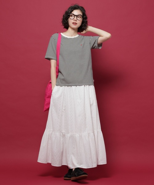 POLO BCS(ポロ ビーシーエス)の「【POLO British Country Spirit】ベーシックTシャツ(Tシャツ/カットソー・レディース・オフホワイト/ホワイト/グリーン/ネイビー・LARGE/MEDIUM)」の6枚目の写真