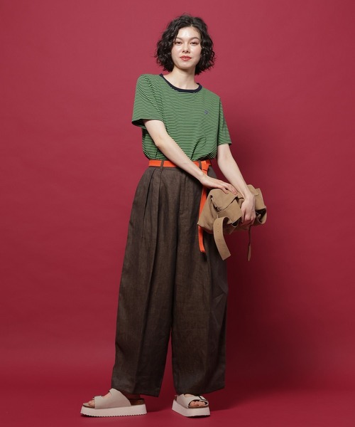 POLO BCS(ポロ ビーシーエス)の「【POLO British Country Spirit】ベーシックTシャツ(Tシャツ/カットソー・レディース・オフホワイト/ホワイト/グリーン/ネイビー・LARGE/MEDIUM)」の9枚目の写真