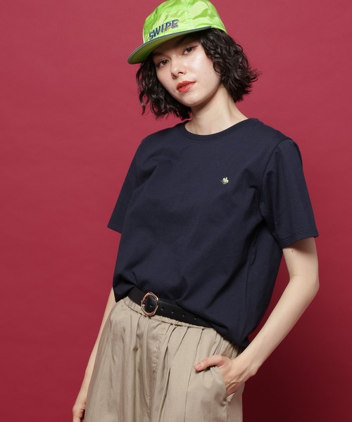 POLO BCS(ポロ ビーシーエス)の「【POLO British Country Spirit】ベーシックTシャツ(Tシャツ/カットソー・レディース・オフホワイト/ホワイト/グリーン/ネイビー・LARGE/MEDIUM)」の13枚目の写真