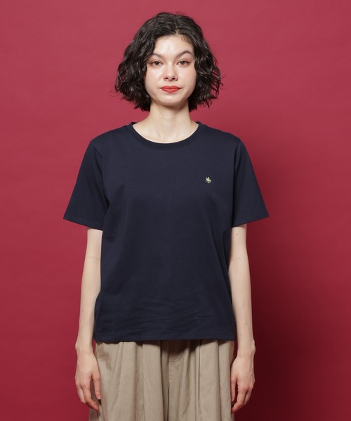 POLO BCS(ポロ ビーシーエス)の「【POLO British Country Spirit】ベーシックTシャツ(Tシャツ/カットソー・レディース・オフホワイト/ホワイト/グリーン/ネイビー・LARGE/MEDIUM)」の14枚目の写真