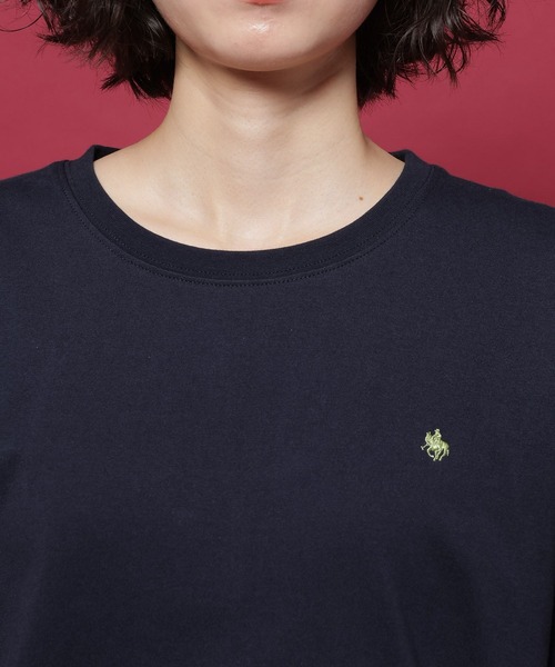 POLO BCS(ポロ ビーシーエス)の「【POLO British Country Spirit】ベーシックTシャツ(Tシャツ/カットソー・レディース・オフホワイト/ホワイト/グリーン/ネイビー・LARGE/MEDIUM)」の17枚目の写真