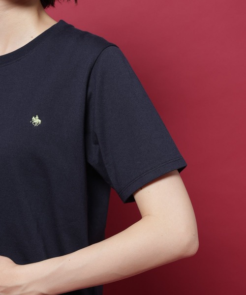 POLO BCS(ポロ ビーシーエス)の「【POLO British Country Spirit】ベーシックTシャツ(Tシャツ/カットソー・レディース・オフホワイト/ホワイト/グリーン/ネイビー・LARGE/MEDIUM)」の19枚目の写真