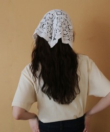 cheriella（シェリエラ）の「【cheriella】マルチWAYレーススカーフ  MULTI-WAY LACE SCARF（バンダナ/スカーフ）」