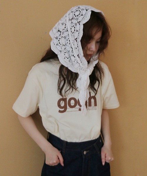 cheriella（シェリエラ）の「【cheriella】マルチWAYレーススカーフ  MULTI-WAY LACE SCARF（バンダナ/スカーフ・レディース・オフホワイト/ブラック/ベージュ・FREE）」の6枚目の写真