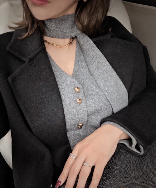 THEODORIC.dy(セオドリックディ)の「バランスモード セットアップ(セットアップ・レディース・チャコール・MEDIUM/SMALL)」の3枚目の写真