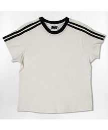 ユーズアルセミクロップ半袖Tシャツ 6色