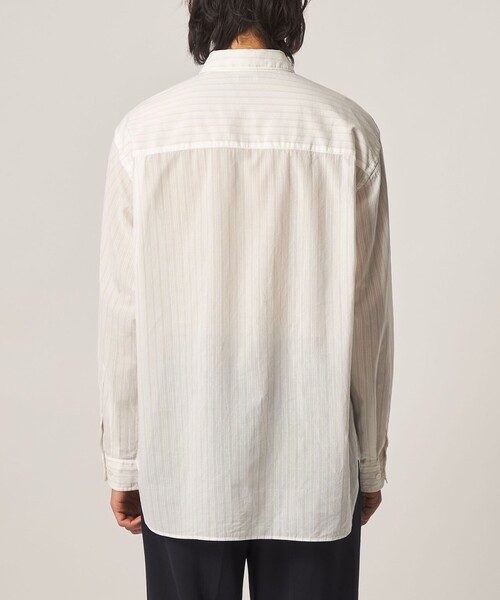 Steven Alan(スティーブンアラン)の「<Steven Alan> AKIHA ストライプ レギュラーカラー シャツ LOOSE(シャツ/ブラウス・メンズ・ホワイト/モカ・XL/L/M/S)」の19枚目の写真