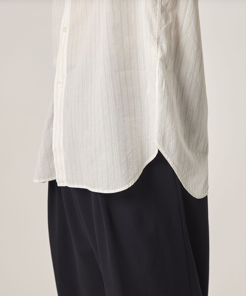 Steven Alan(スティーブンアラン)の「<Steven Alan> AKIHA ストライプ レギュラーカラー シャツ LOOSE(シャツ/ブラウス・メンズ・ホワイト/モカ・XL/L/M/S)」の16枚目の写真