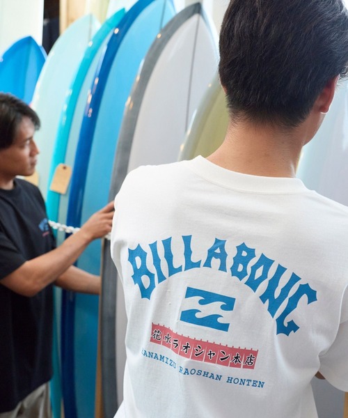 BILLABONG(ビラボン)の「BILLABONG メンズ RAOSHAN TEE Tシャツ 【2026年夏モデル】(Tシャツ/カットソー・メンズ・ブラック/オフホワイト・SMALL/X-LARGE/LARGE/MEDIUM)」の3枚目の写真