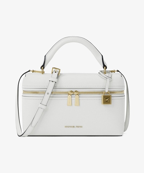 MICHAEL KORS(マイケルコース)の「JANA レザー コンバーチブル クロスボディバッグ エクストラスモール(ショルダーバッグ・レディース・ホワイト系・FREE)」の1枚目の写真