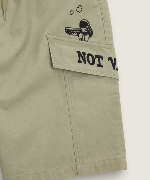 VANS（バンズ）の「SOON.EASY ショーツ / SOON EASY SHORTS Soft Sage VN000VNHFSG1（その他パンツ・メンズ・セージグリーン・SMALL/MEDIUM/LARGE）」の4枚目の写真