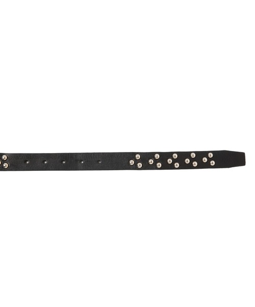 COOTIE PRODUCTIONS(クーティープロダクションズ)の「Narrow Studs Belt(ベルト・メンズ・ブラック・LARGE/MEDIUM/SMALL)」の2枚目の写真