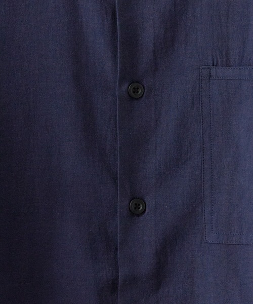 Garance et VioLette（ギャランスエトヴィオレット）の「Garance et VioLette/ギャランスエトヴィオレット stand collar shirt スタンドカラーシャツ 秋 秋服 2026年秋冬（シャツ/ブラウス・レディース・ホワイト/ブラック/イエロー・2）」の7枚目の写真