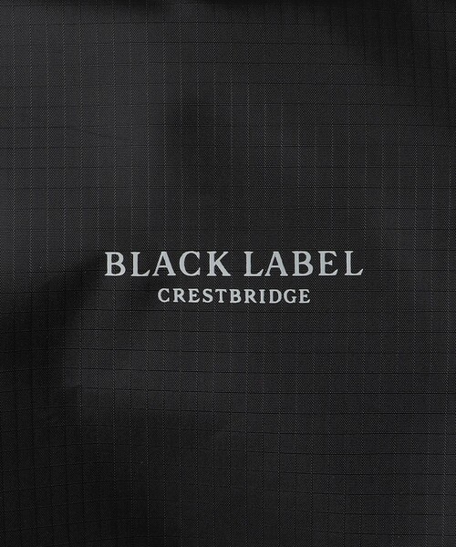 BLACK LABEL CRESTBRIDGE（ブラックレーベル・クレストブリッジ）の「【WEB限定】クレストブリッジチェックドローコードコンビバックパック（バックパック/リュック・メンズ・ブラック・FREE）」の3枚目の写真