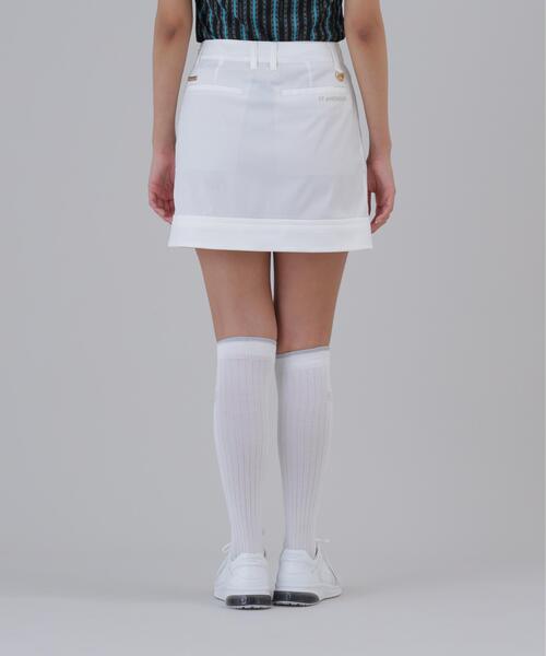 St ANDREWS(セントアンドリュース)の「【St ANDREWS】【ストレッチ】ストレッチジャガードスカート (WOMENS)(スカート・レディース・ブラック/ホワイト・S/M)」の12枚目の写真
