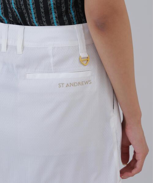 St ANDREWS(セントアンドリュース)の「【St ANDREWS】【ストレッチ】ストレッチジャガードスカート (WOMENS)(スカート・レディース・ブラック/ホワイト・S/M)」の11枚目の写真