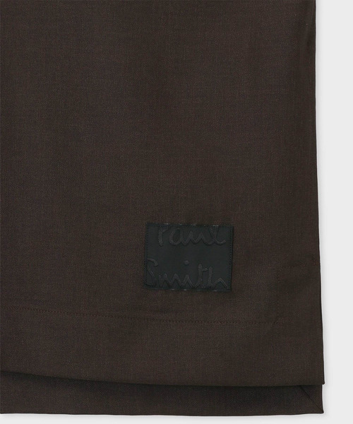 Paul Smith(ポールスミス)の「"Cropped Logo" ソリッド 半袖シャツ / 263317 427B(シャツ/ブラウス・メンズ・チャコールグレー/グレー/ベージュ・SMALL/X-LARGE/LARGE/MEDIUM)」の17枚目の写真